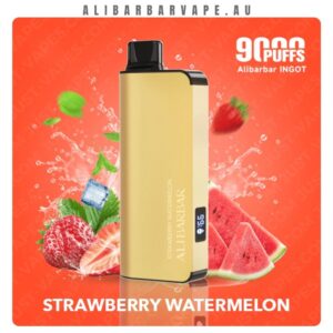 ALIBARBAR INGOT 9000 Puffs Strawberry Watermelon
