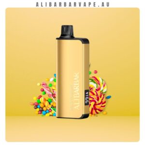 ALIBARBAR INGOT 9000 Puffs Yellow Starburst