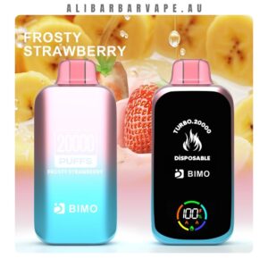 BIMO Turbo 20000 Puffs Frosty Strawberry